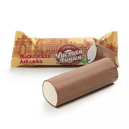 Мороженое Чистая линия пломбир Лакомка московская, 80 г(Цена за доставку продукта) (1)